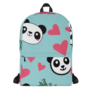 Panda Faces Backpack