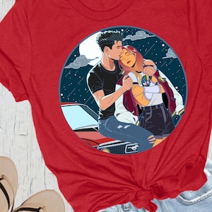 Nightwing and Starfire Civilians Unisex Shirt