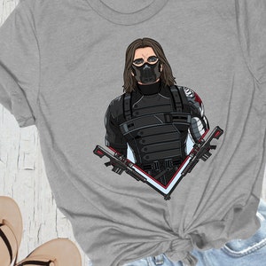 Wintersoldat Bucky Unisex T-Shirt Avengers