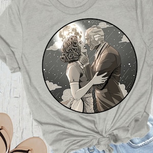 Retro 1950s Wanda and Vision Unisex Shirt