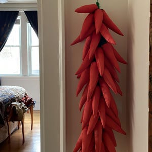 Substantial Handmade Chili Pepper Garland