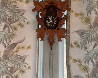 Massive Vintage Bavarian Cuckoo Clock (Needs mechanical work)