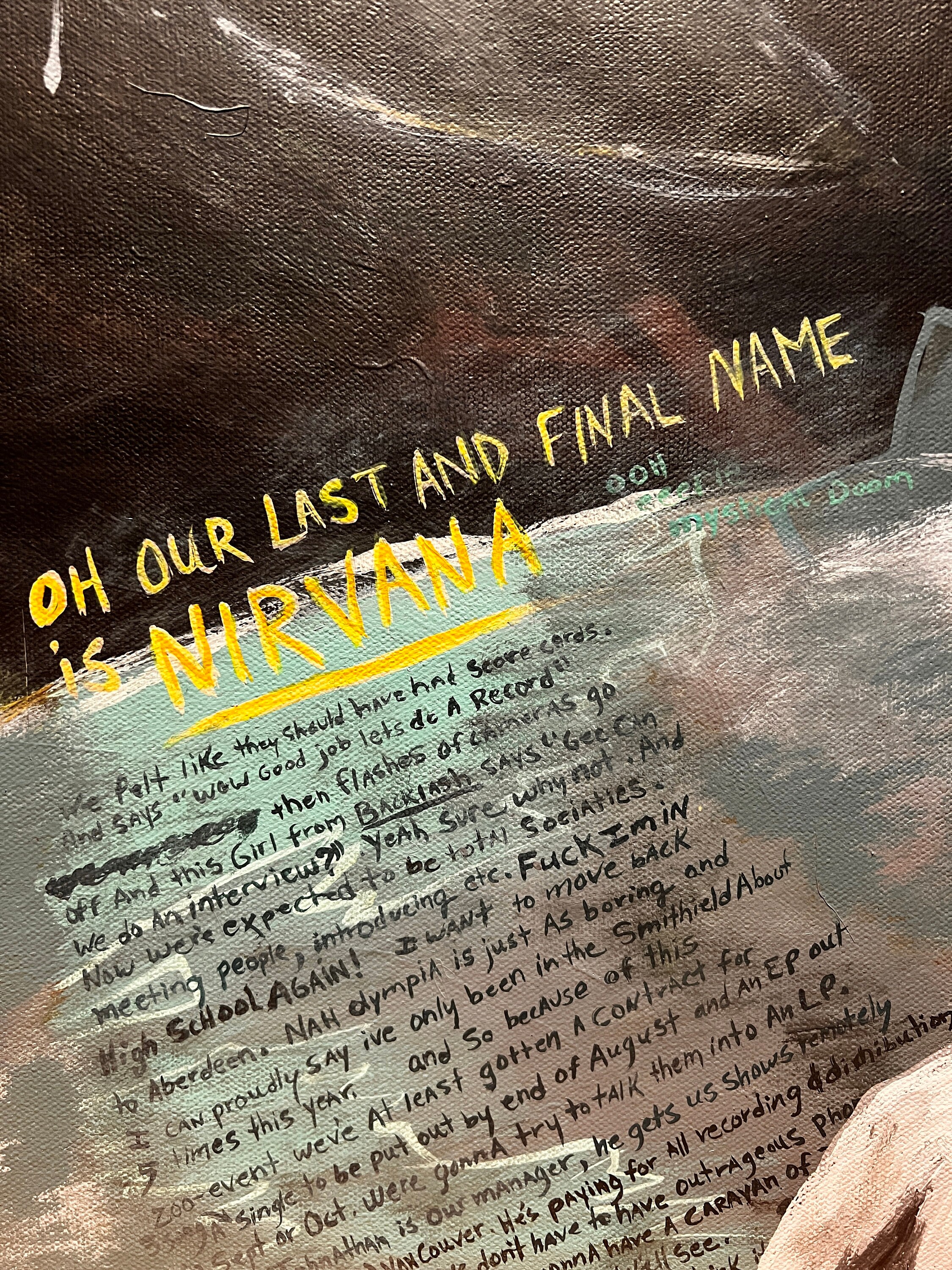 The One and Only Kurt Cobain / Nirvana fan Art Original Art Signed by ...