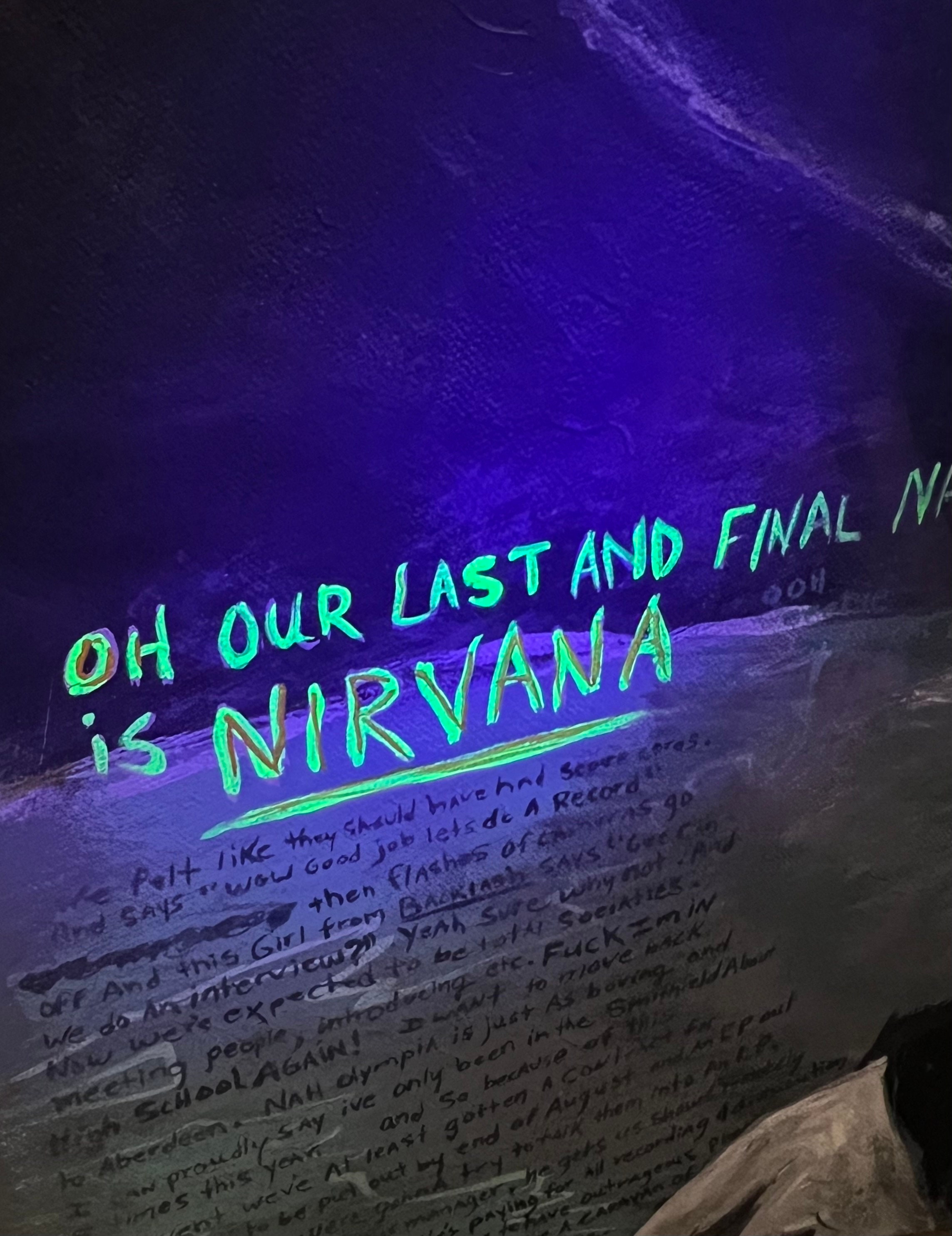 The One and Only Kurt Cobain / Nirvana fan Art Original Art Signed by ...