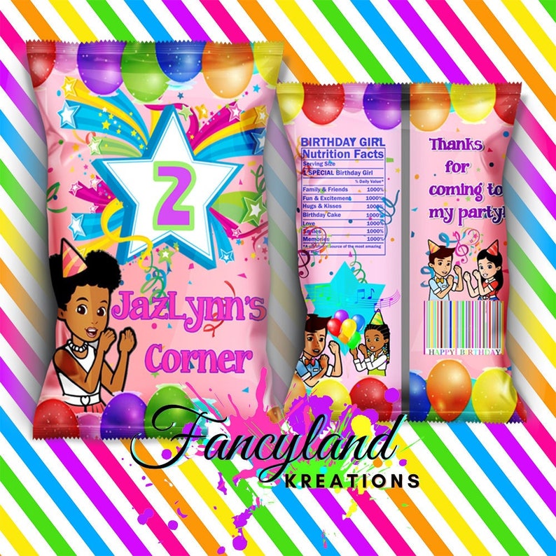 Gracie's Corner Chip Bag Gracie's Corner Party Etsy