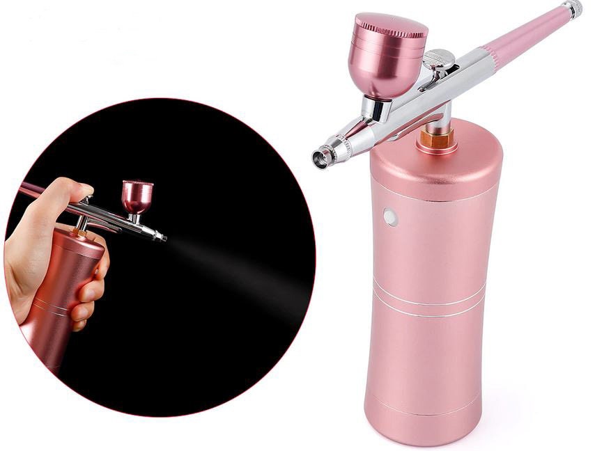 Aerographe Patisserie Pistolet Peinture Carrosserie Maquette Spray Gun  Paint for Cars Airbrush Nails Pulverisateur Outil pneumatique