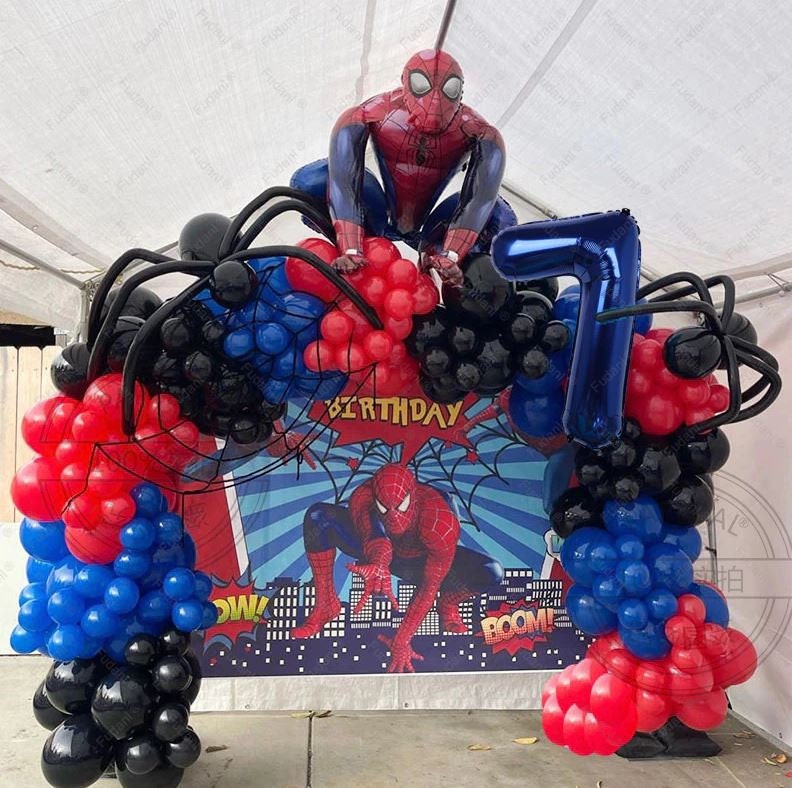 Spiderman Palloncini Compleanno, Spiderman Palloncino Feste per Bambini -  20 Palloncino in Lattice, 4 Palloncino di Personaggio, 1 Palloncino Rotondo  : : Casa e cucina