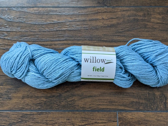 Willow Yarns Field Linen Cotton Aran Yarn Cotton and Linen flax