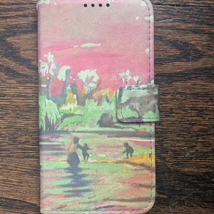Einzigartige Schutzhülle für Google Pixel 5 mit Magnetverschluss und Taufbild Design by Bryan Miller