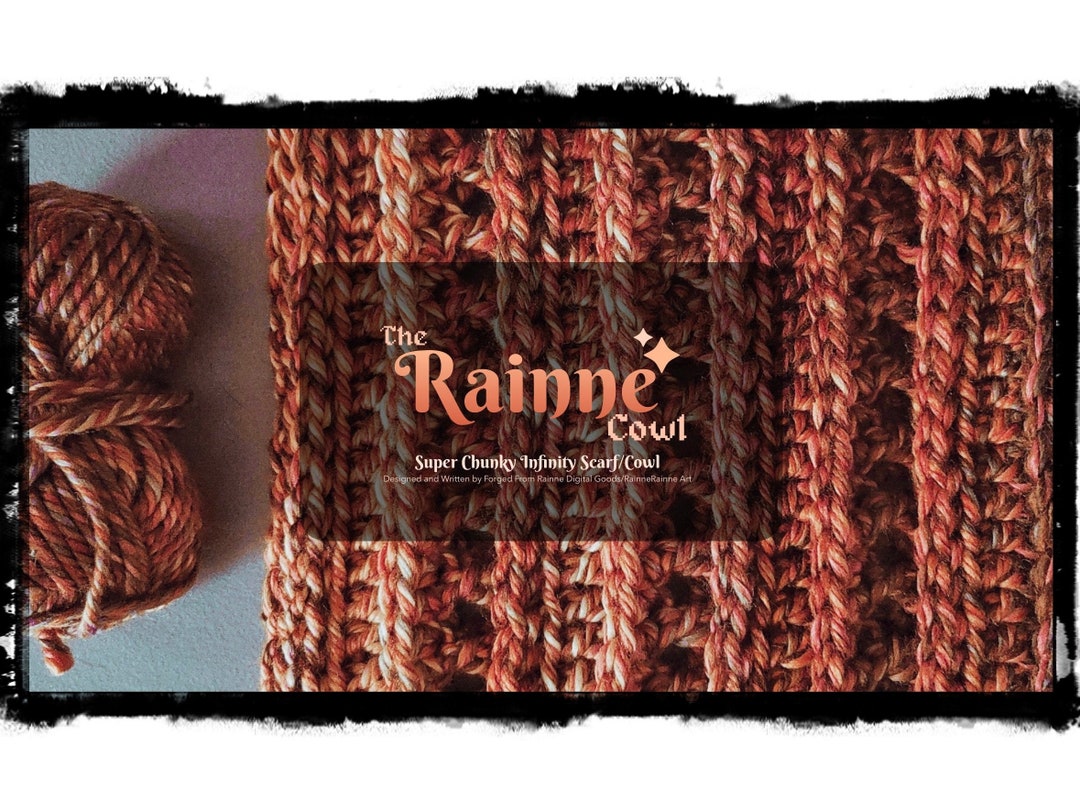 Easy Beginner Crochet Pattern Scarf Infinity Cowl How-to Tutorial ...