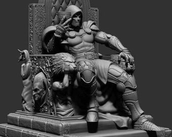 Dr Doom Throne STL 3D Model - Download STL Files