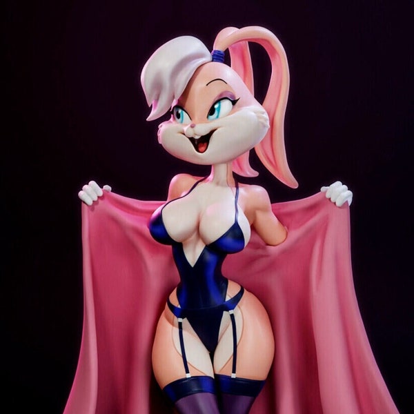 Lola Bunny STL for 3D Printing Download Digital Files Cartoon