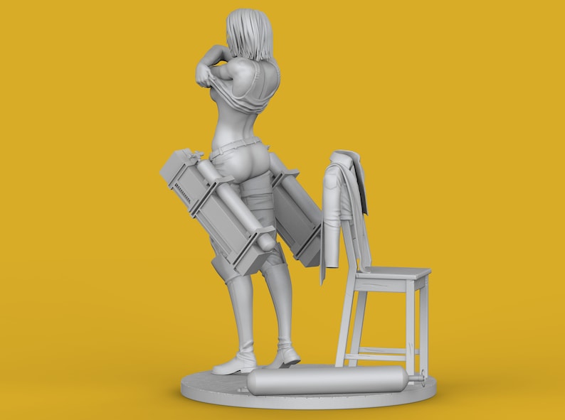 Anime Girl 3D Printable Model Sexy NSFW Digital Download 3D - Etsy
