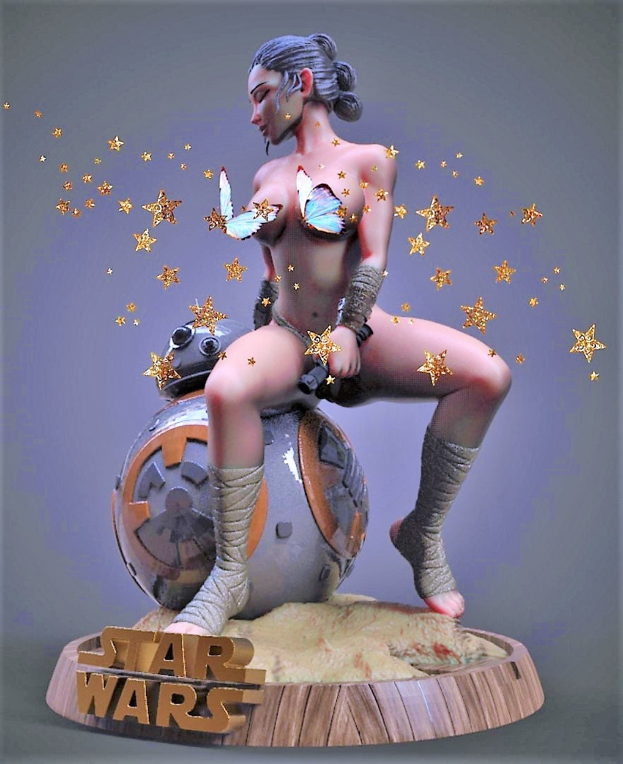 Sexy Rey Star Wars STL With Sfw and NSFW 3D Printing Files - Etsy UK