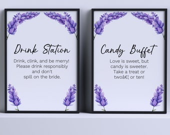 Signs in Lavender Design - BT110