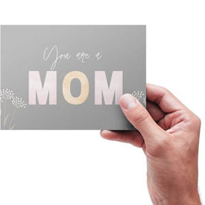 Mère endeuillée, carte de fête des mères, carte de perte de grossesse, carte de perte de bébé, fausse couche, carte de pensée de vous, carte de sympathie