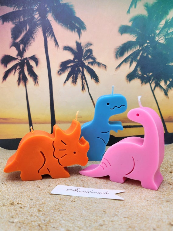 Dinosaur candles discount
