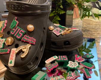 alpha kappa alpha jibbitz