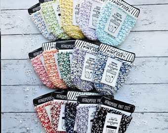 Crochet Ice Cream Pint Cozy( Not for Ninja Creami Cup)(Rainbow Series )| Ice-cream Holder| Pint Cozy