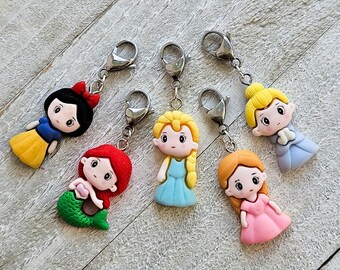 Charm Princesse : sac en résine, sac à main, accessoire d'agenda