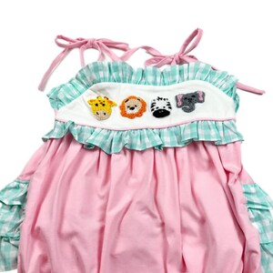 Smocked zoo outfit cheap