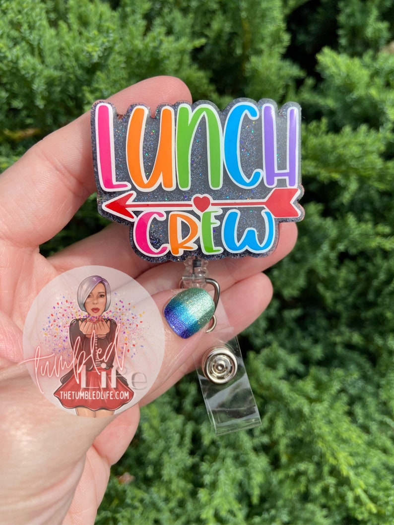 Lunch Lady Badge Reel School Cook Badge Lunch Badge Reel Etsy