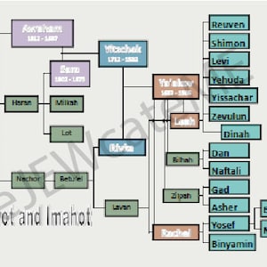 Family Tree - The Forefathers, Foremothers & 12 Tribes