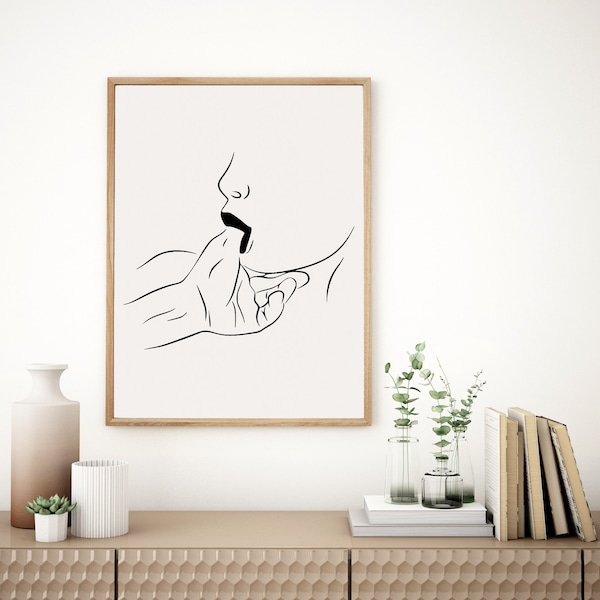 Sexual Abstract Art Etsy Uk