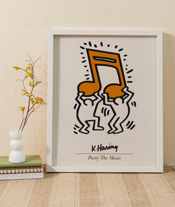 アート・デザイン・音楽 Keith Haring - Posters Keith Haring Print, Pop Shop, Keith Haring Poster, Pop Art