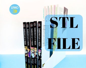 STL file Sleeve/comic book holder to keep your comic book and manga collections organized