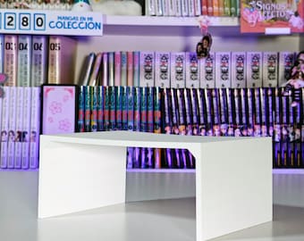 Expositor Manga - Estante Elevador para Colecciones - Organizador Doble Fila