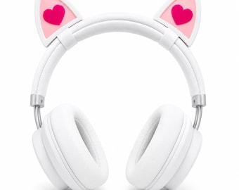 Cat Ears for Headphones - headband Ears - Cosplay Neko Headset Accessories - Twitch Streaming Props