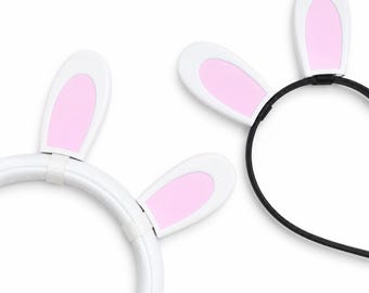 Acessório para fone de ouvido com orelhas de coelho: acessório para cosplay
