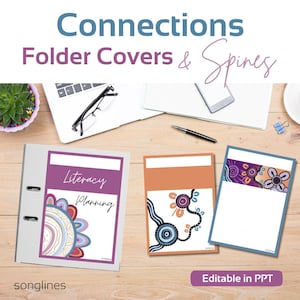 Aboriginal Folder Covers & Spines | PPT | Teacher Educator | Connections | Indigenous classroom organisation