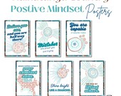 Aboriginal Classroom Positive Mindset Posters | Kalkatungu Country | Indigenous Classroom Decor Primary Secondary