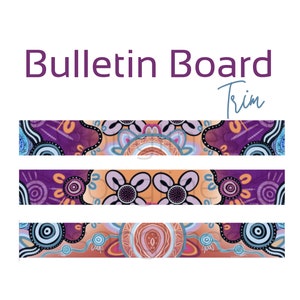 Aboriginal inheemse klas kunst Bulletin Board randversiering | Prikbord klas decor voorschoolse vroege jaren