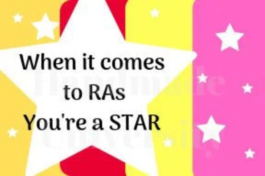 Printable Starbust Candy RA Recognition for RA Appreciation Etsy