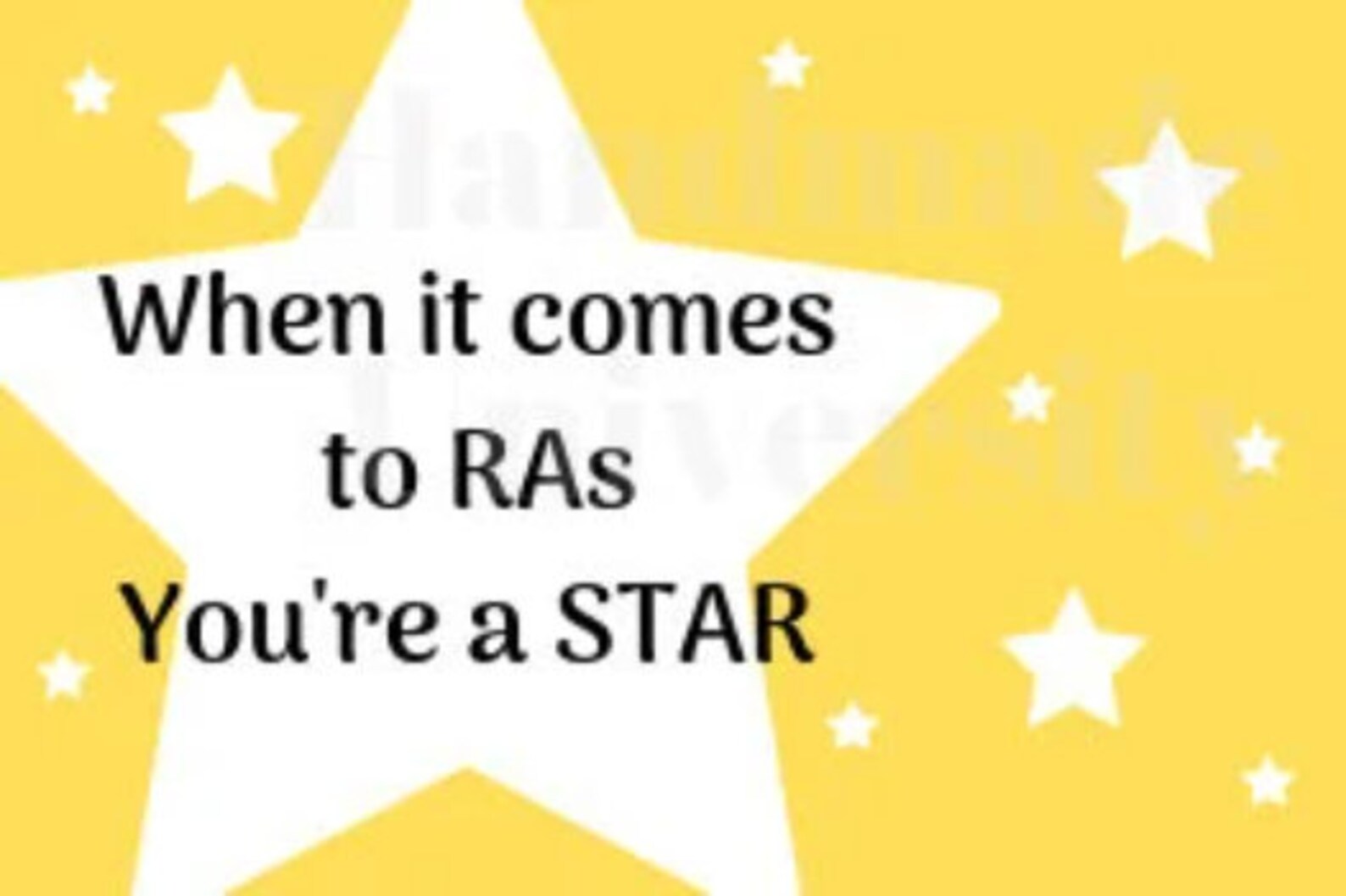 Printable Starbust Candy RA Recognition for RA Appreciation Etsy