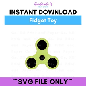 Fidget Spinner SVG Only Cutting File for Resident Assistant Door Tags | Door Dec | Teacher | Classroom | Party Decor