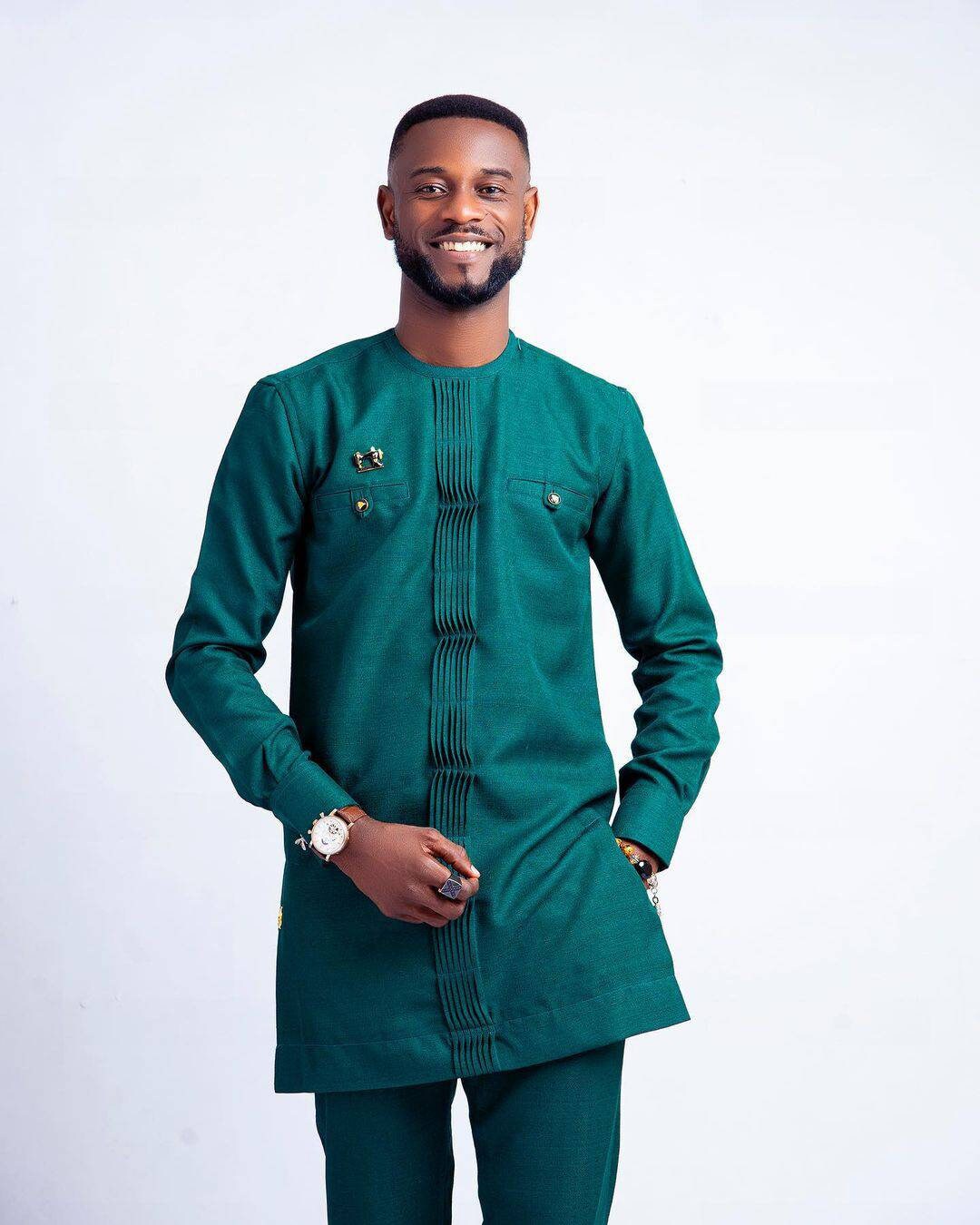 Green Wedding Suit, Groomsmen Suit, Grooms Wedding Suit, African