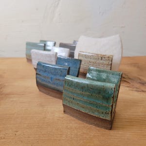 Sponge Holder: Handmade Pottery Stoneware | Made in Vermont, Sold Individually