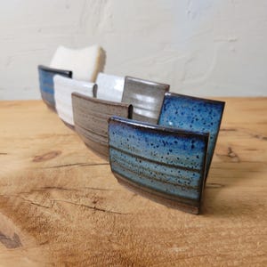 Sponge Holder: Handmade Stoneware, Sold Individually