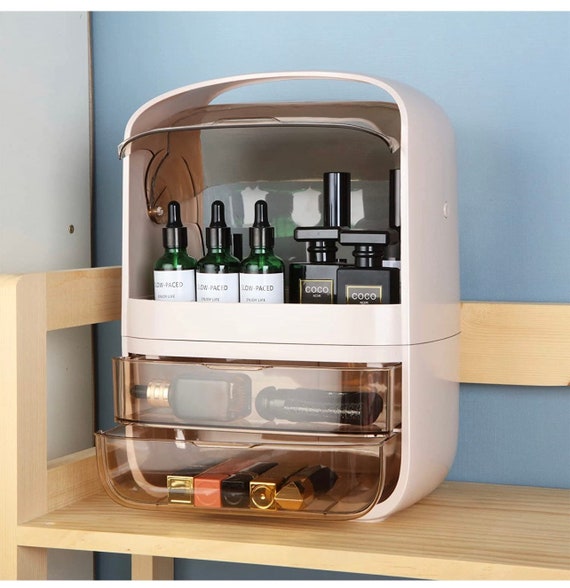Clear Makeup & Skincare Organizer With Drawers Etsy