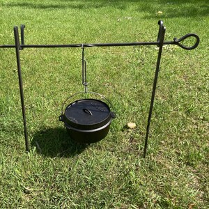 Fire Irons/Tripod Camp Cooking Hand Forged