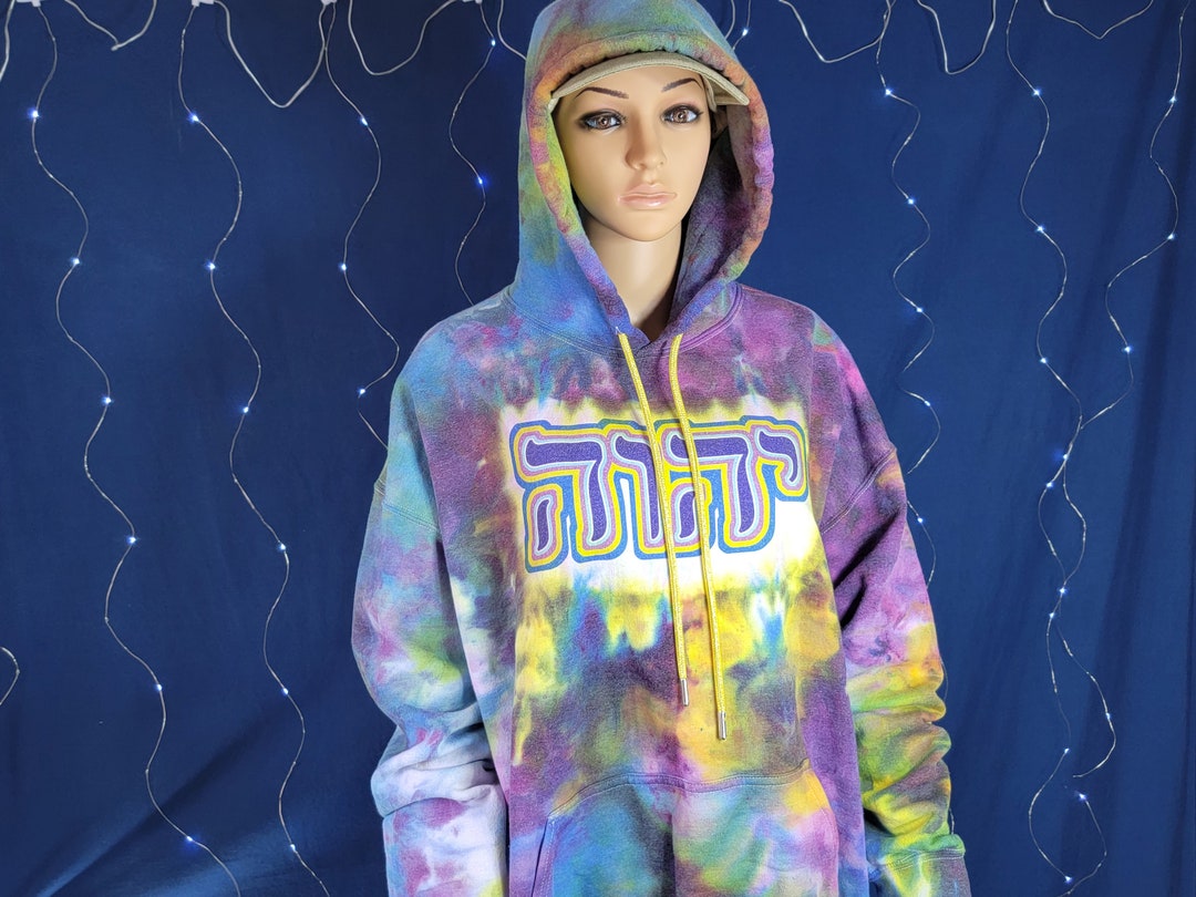 dunder mifflin tie dye sweatshirt