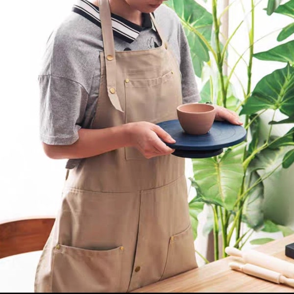 Pottery Apron Split Leg Etsy