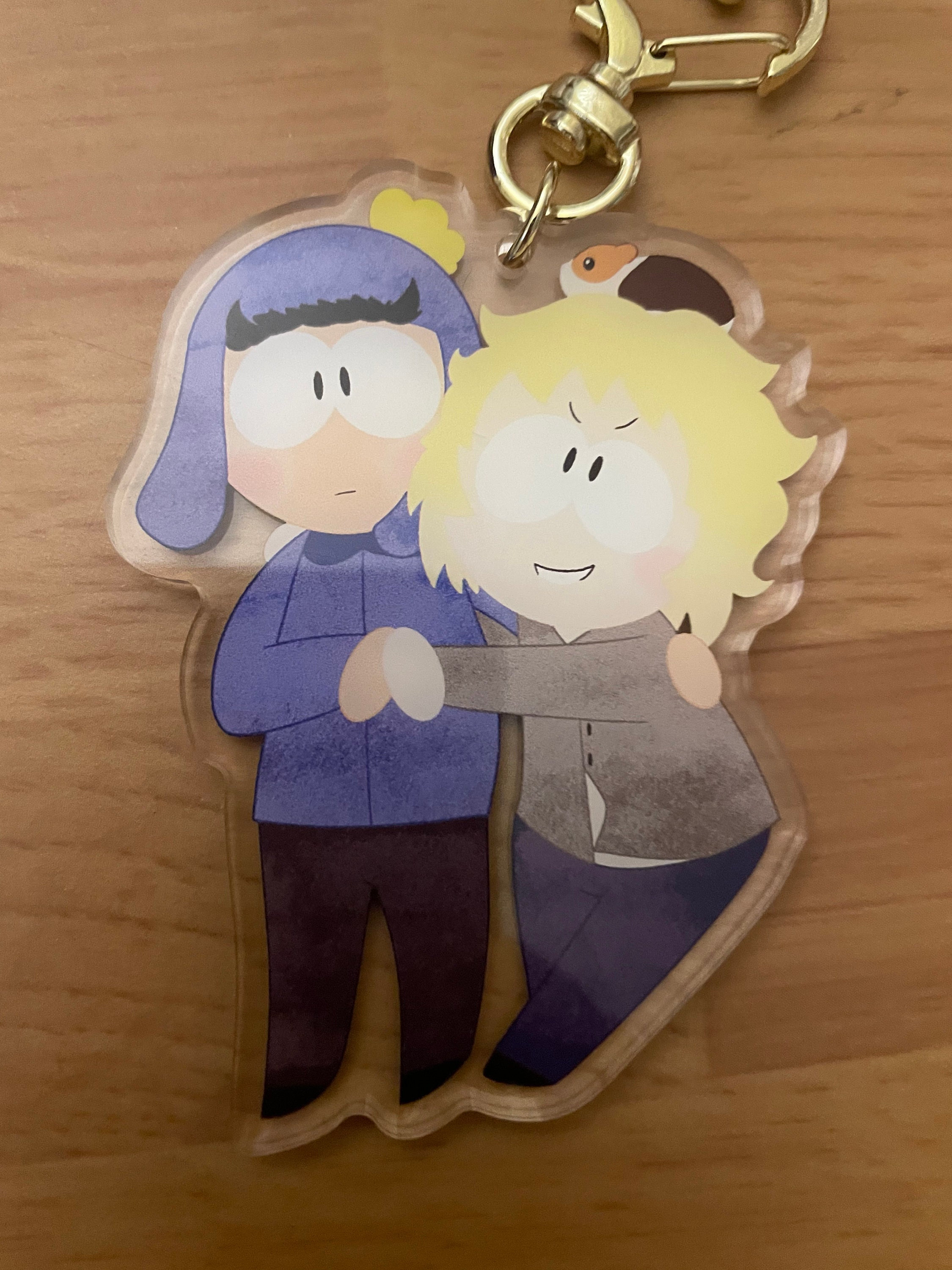 South Park Tweek And Craig Acrylic Keychain Etsy