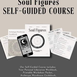 Soul Figures Self-Guided Online Course || Astrology, Tarot, Meditation || Transformational Astrology Digital Course E-Course