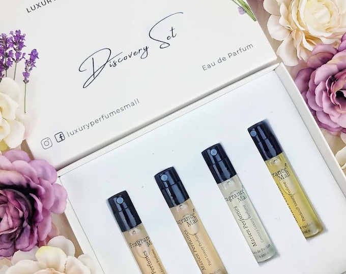 Niche Fragrance Discovery Box - Luxury Unisex Perfume Gift Set