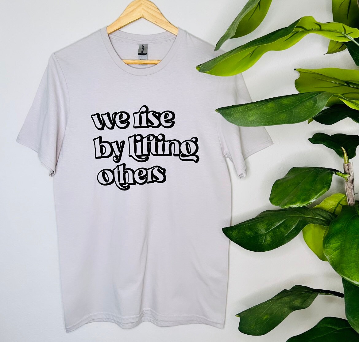 We Rise Lifting Others T-shirt Everyday T-shirt Gildan Etsy